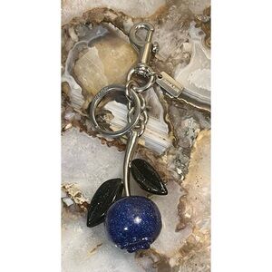 RARE Coach Blueberry Charm Keychain!